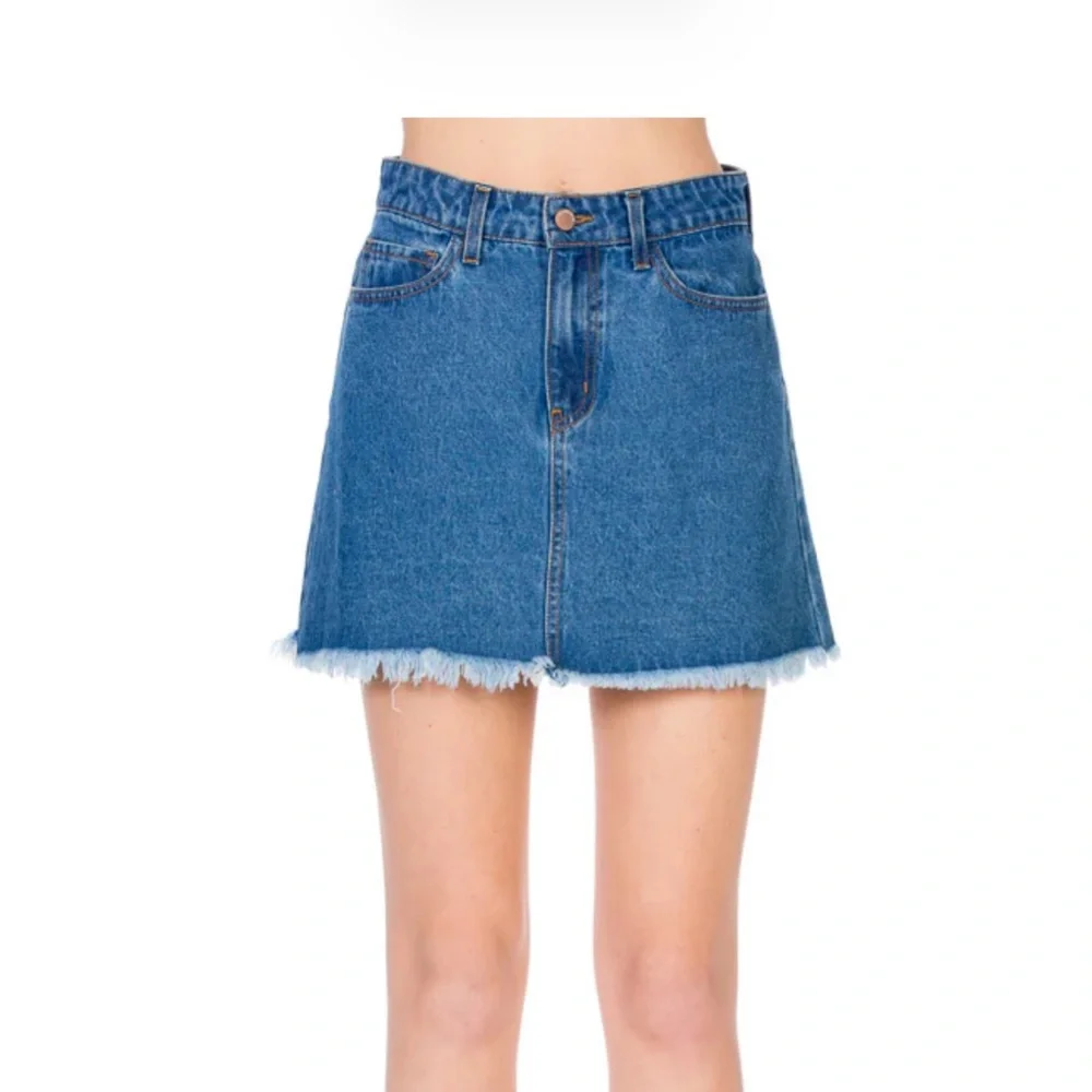 O2 Denim Skirt - Picture 1 of 4